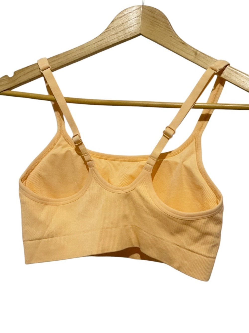 All In Motion Women's Seamless Light Support Cami Sports Bra Apricot Orange - Picture 5 of 5